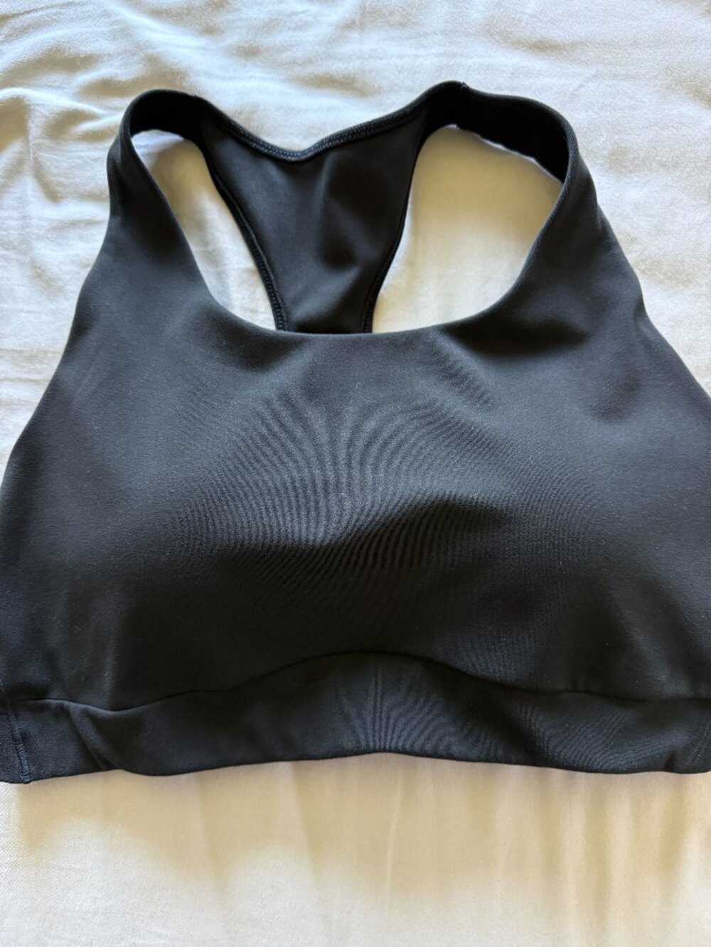 Uniqlo Airism Sports Bra  Set of Two Black and Mocha Size XL Built in pads